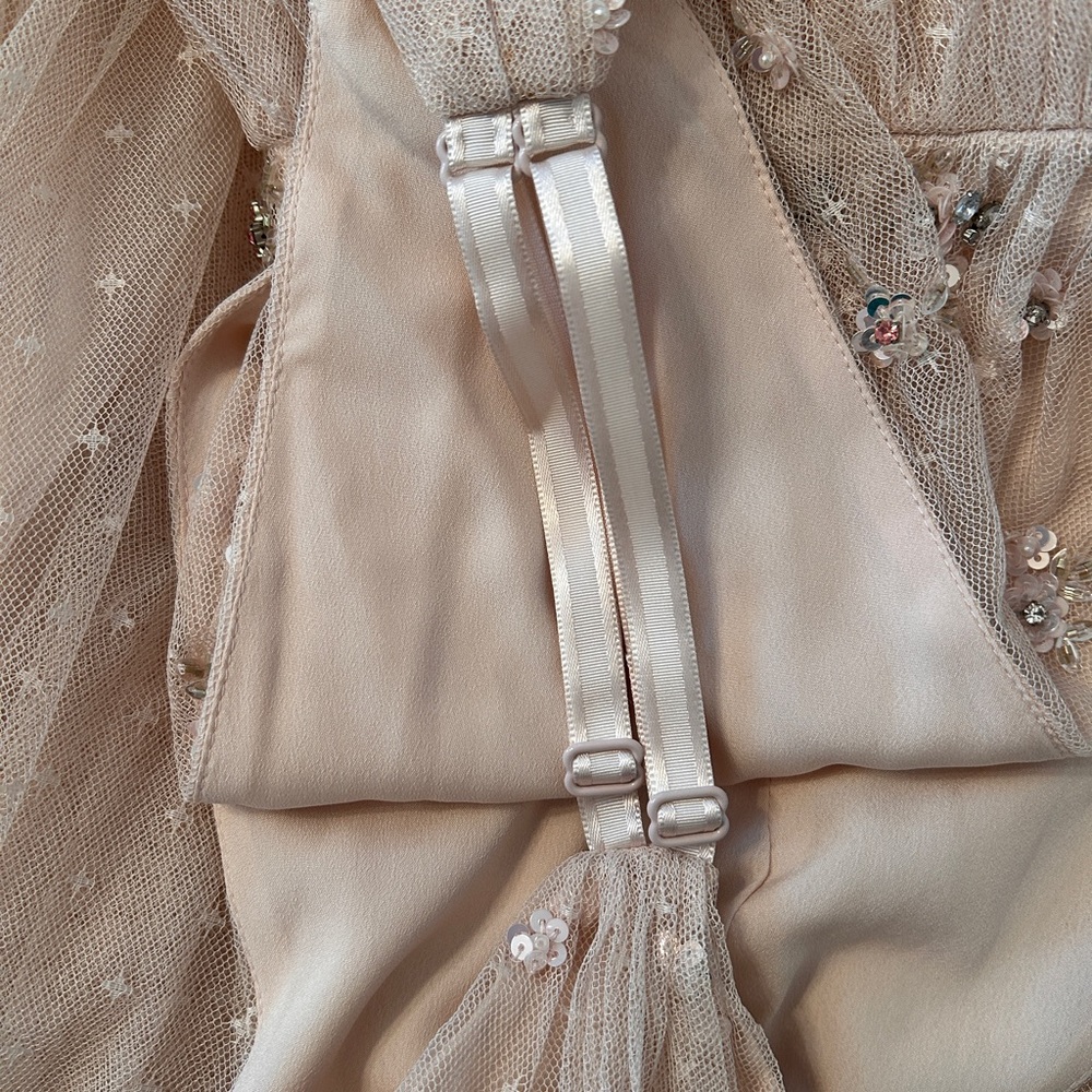 Needle & Thread “Neve” Blush Embellished Gown - Picture 9 of 14